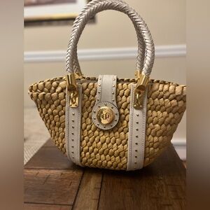 Michael Kors straw purse